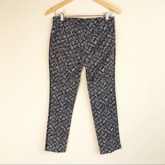Anthropologie Cartonnier Charlie Blue Print Pants - Picture 7 of 8